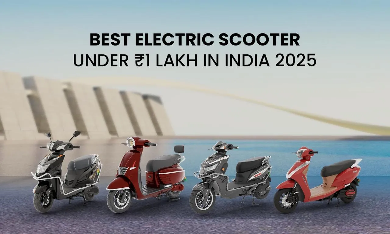 Best Electric Scooter Under ₹1 Lakh