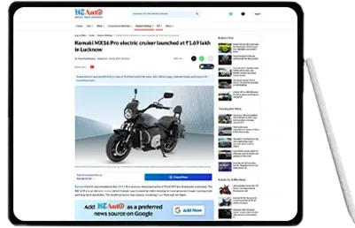 Komaki MX16 Electric Cruiser bike News