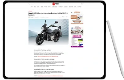 Komaki MX16 Electric Cruiser bike News