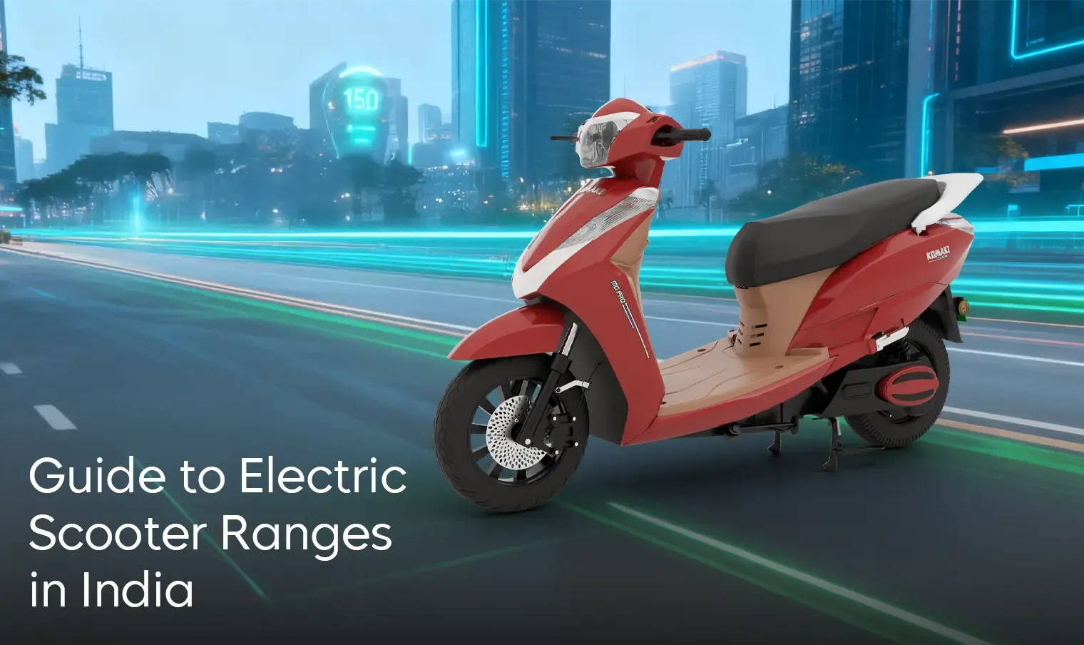 Electric Scooter Ranges in India