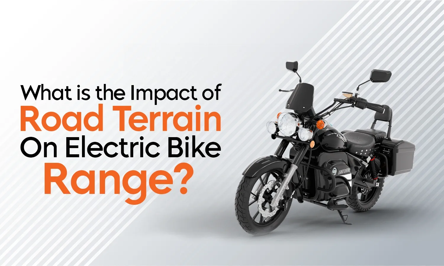Impact of Road Terrains on Electric Bike Range terrain electric bike